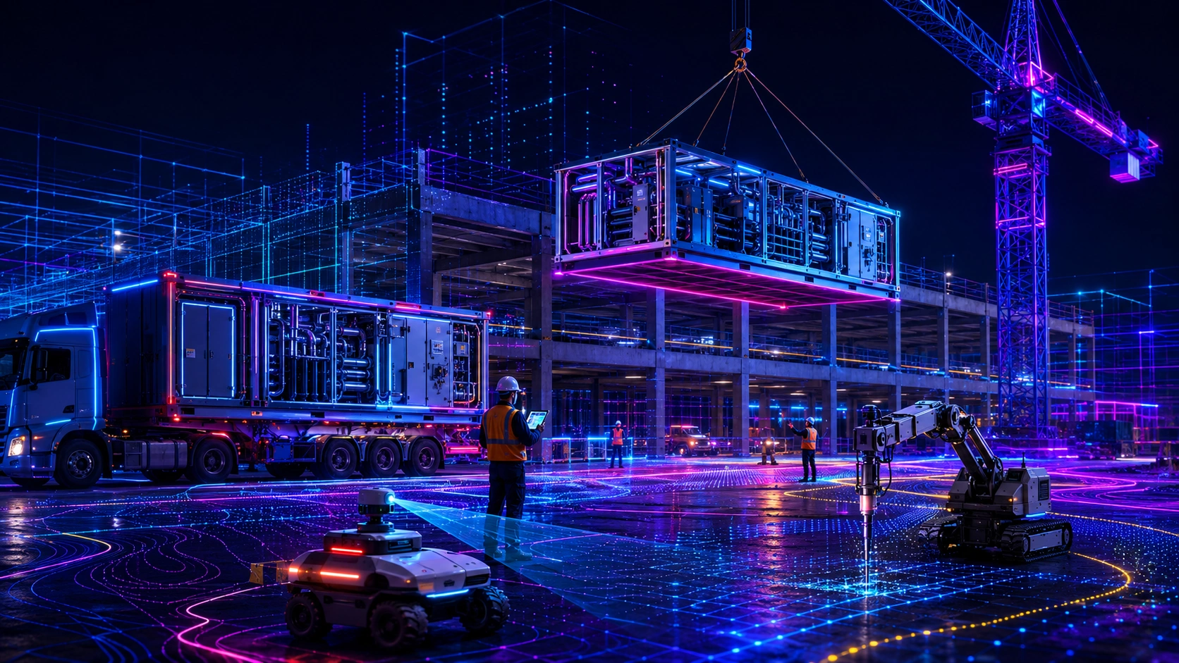 Where Robotics Can Actually Help Data Center Construction