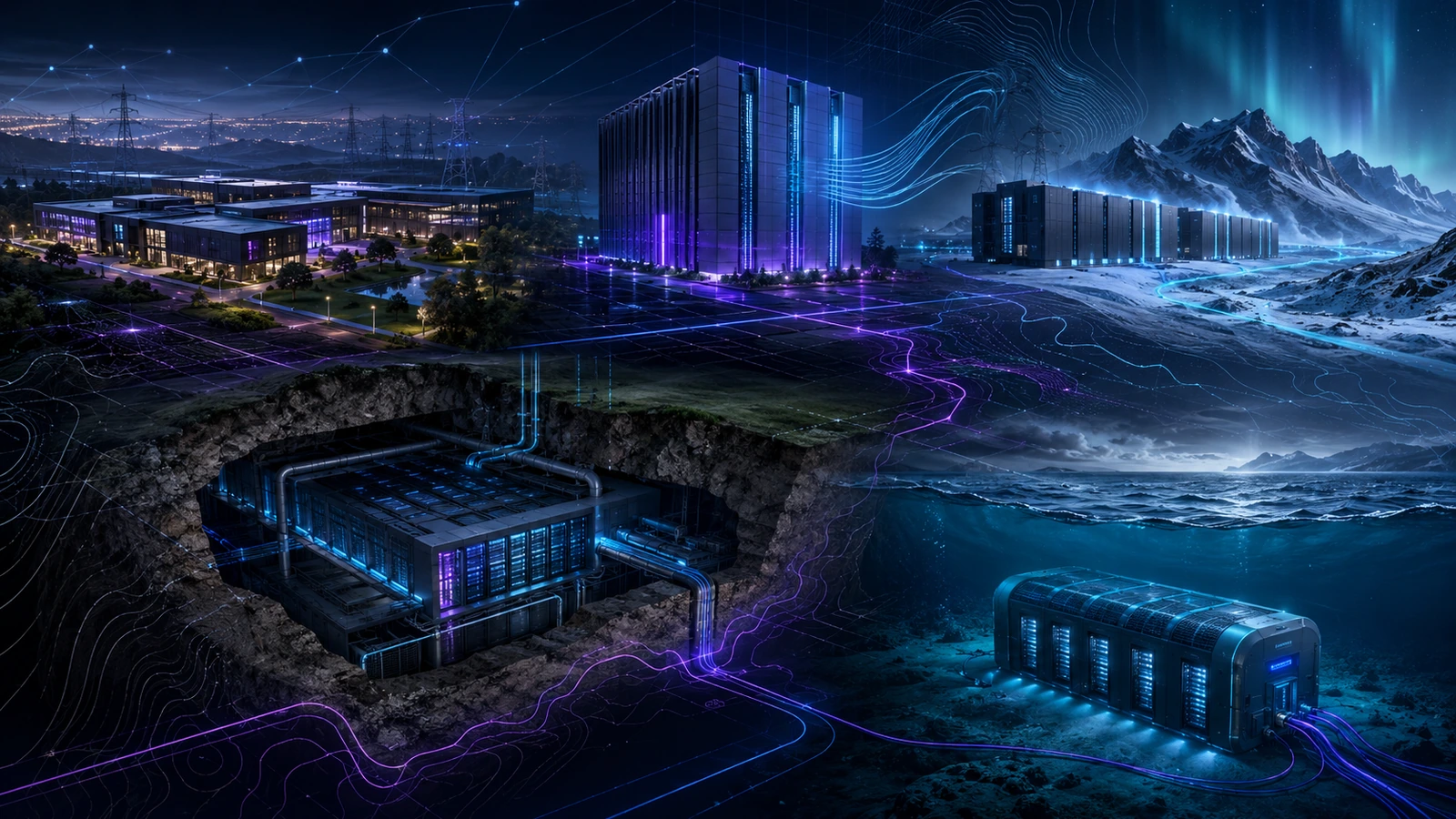 Where Should a Data Center Live? Vertical, Underground, Underwater, or Cold-Climate?