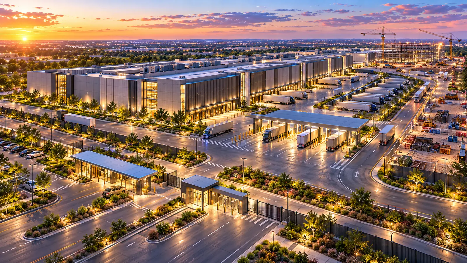 How Should Access, Roads, Security, and Construction Logistics Shape a Data Center Campus?