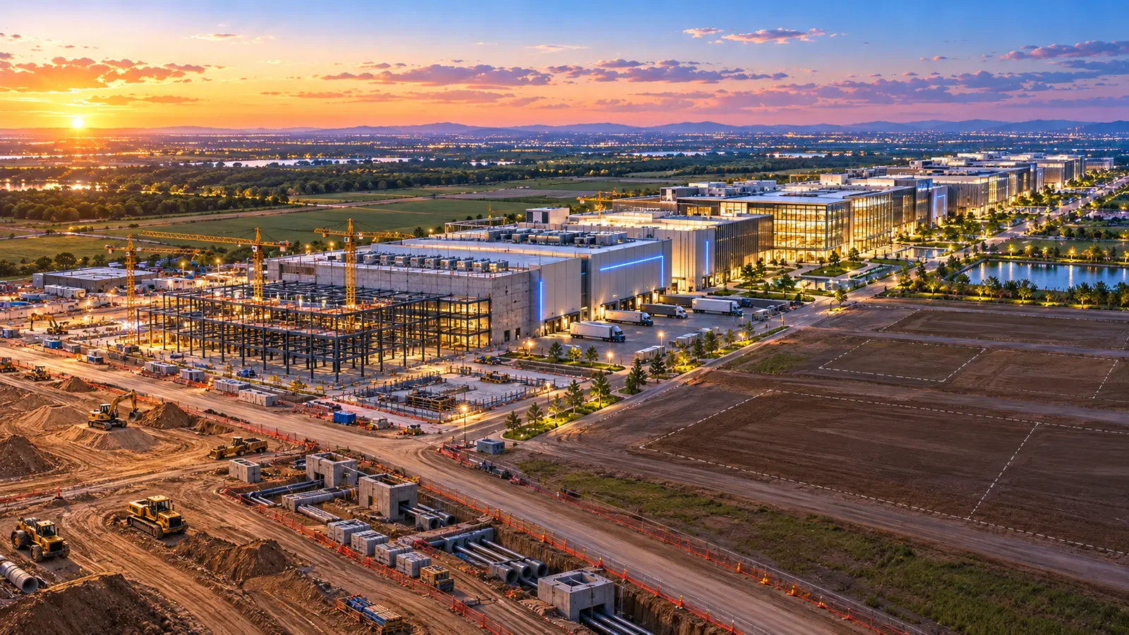 How Do You Build a Realistic Data Center Land-Development Schedule?